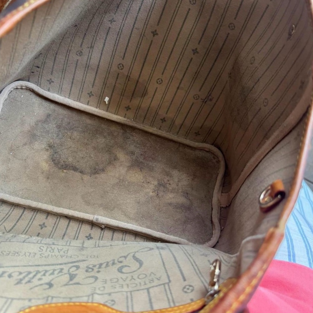 Louis Vuitton Brown Neverfull Tote Iconic Monogram - Picture 7 of 7